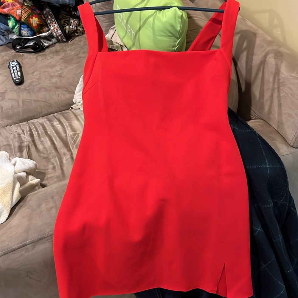 Bombshell Red Mini Dress